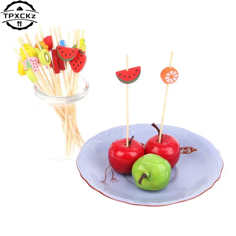 100pcs 12cm Disposable Bamboo Skewers Fruit Salad Vegetable Sticks Toothpick Skewer For New Year Party Decoration Wedding Decor
100pcs 12cm Disposable Bamboo Skewers Fruit Salad Vegetable Sticks Toothpick Skewer For New Year Party Decoration Wedding Decor