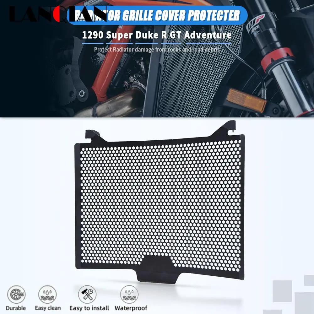 For 1290 Super Duke R GT Adventure 2013 2014 2015 2016 2017 2018 2019 Motorcycle Radiator Grille Guard Cover Protector Parts
For 1290 Super Duke R GT Adventure 2013 2014 2015 2016 2017 2018 2019 Motorcycle Radiator Grille Guard Cover Protector Parts
