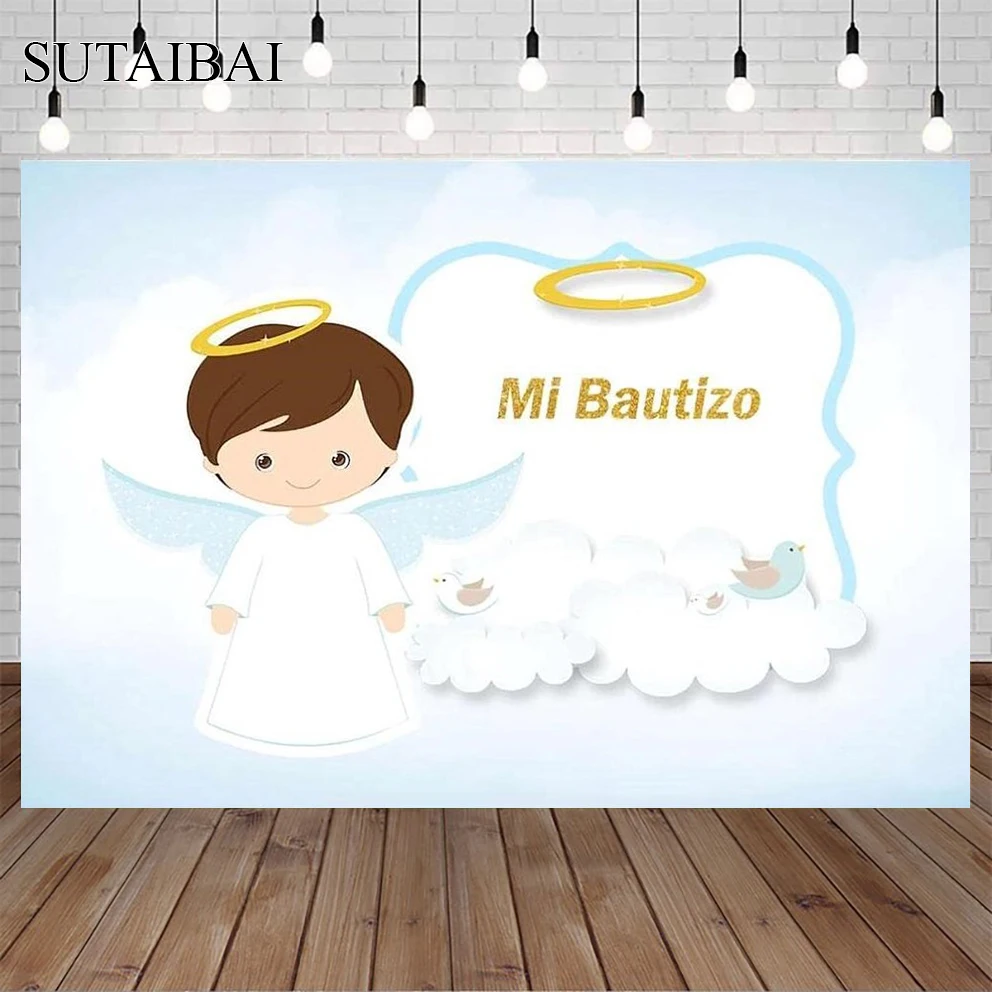 Custom Name Baby My First Holy Communion Boys Angel My Baptism Celebration Photography Backdrop Photo Booth Cloth Decoration
Custom Name Baby My First Holy Communion Boys Angel My Baptism Celebration Photography Backdrop Photo Booth Cloth Decoration