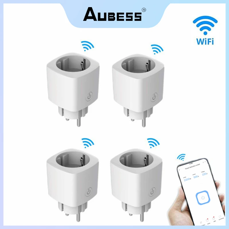 Умная розетка Tuya с поддержкой Wi-Fi, 16 А, с монитором питания
Умная розетка Tuya с поддержкой Wi-Fi, 16 А, с монитором питания