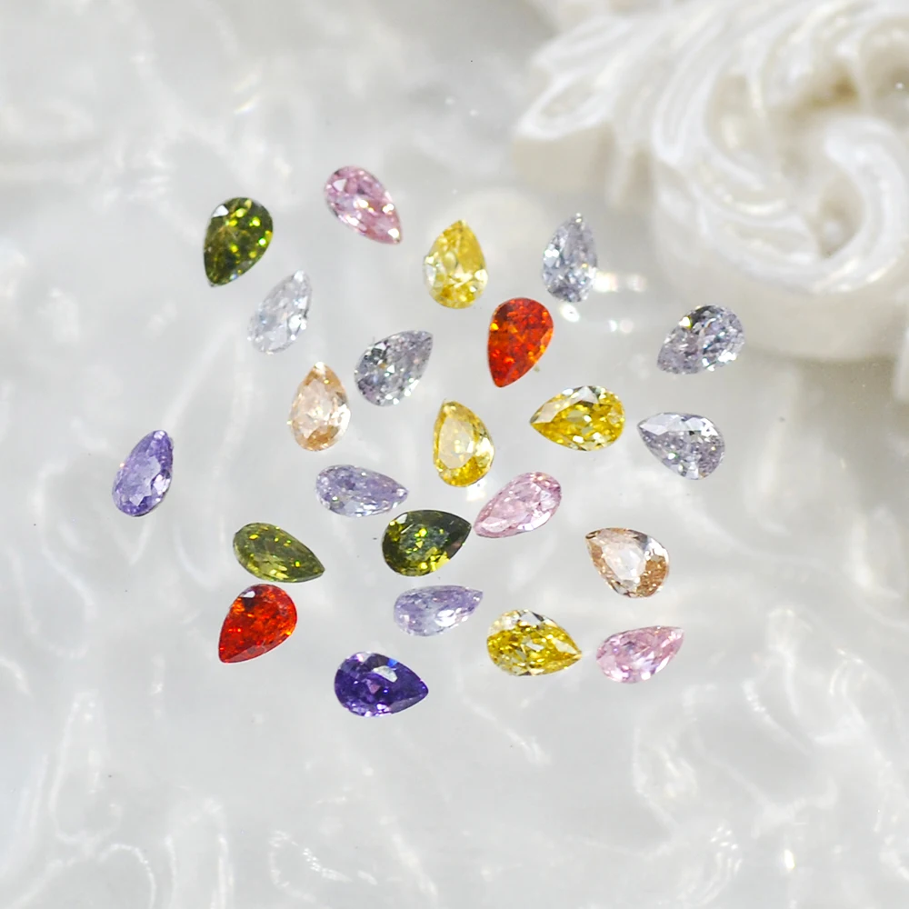 50PCS 2x3mm 3D Flash Pointed Bottom Luxury Mini Droplet Shape Zircon Material Jewelry Rhinestone For DIY Nail Art Accessories
50PCS 2x3mm 3D Flash Pointed Bottom Luxury Mini Droplet Shape Zircon Material Jewelry Rhinestone For DIY Nail Art Accessories