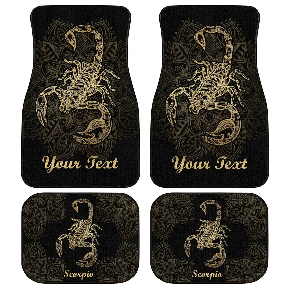 Personalized Scorpio Car Floor Mats Custom Zodiac Sign Scorpio Car Accessories Gifts Idea
Personalized Scorpio Car Floor Mats Custom Zodiac Sign Scorpio Car Accessories Gifts Idea