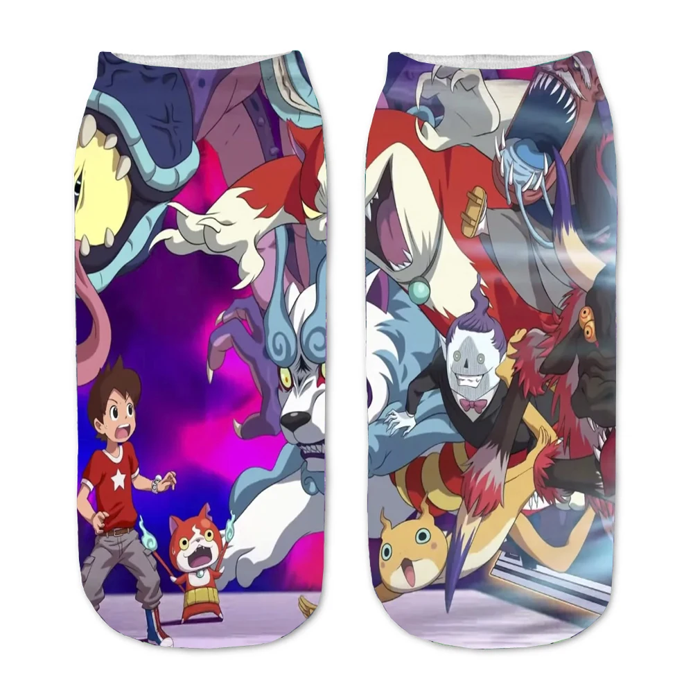 Cartoon Print Adult Socks Men Women socks Cosplays Teenager Hip Hop Casual Socks For Anime Yo-kai Watch Cartoon Cute Socks 
Cartoon Print Adult Socks Men Women socks Cosplays Teenager Hip Hop Casual Socks For Anime Yo-kai Watch Cartoon Cute Socks