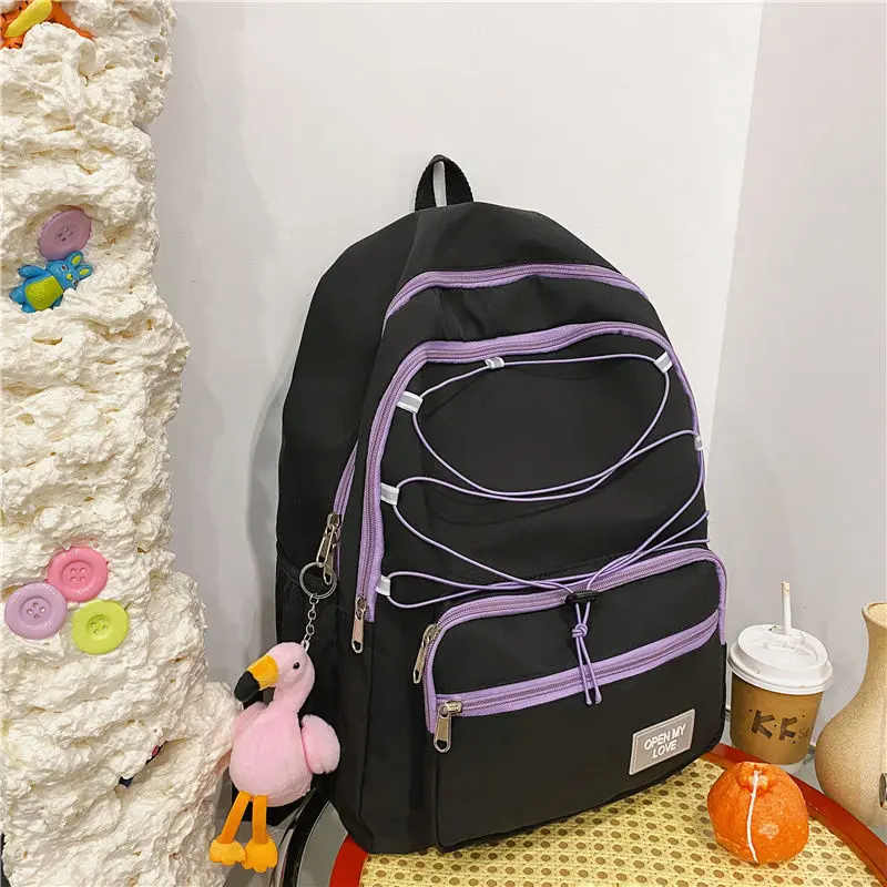 High School Backpack for Teenagers Girls Boys College Student Schoolbag Large Women Nylon Bookbag Casual Korean Bagpack
High School Backpack for Teenagers Girls Boys College Student Schoolbag Large Women Nylon Bookbag Casual Korean Bagpack