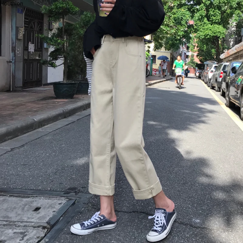 Women's Jeans New Spring/autumn High Waist Cotton Fashion Casual Elastic Denim Buttons Pocket Ankle-Length
Women's Jeans New Spring/autumn High Waist Cotton Fashion Casual Elastic Denim Buttons Pocket Ankle-Length