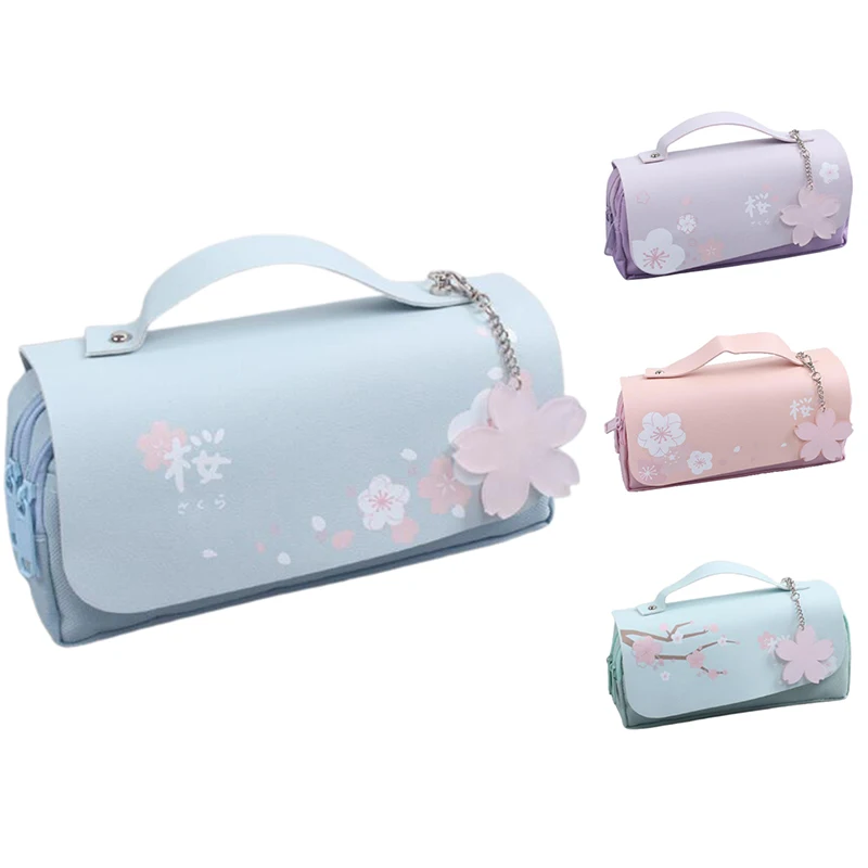 Cherry Blossom Pencil Case PU Leather Pencil Case Stationery Pencil Case Sweet Pencil Case Pencil Case
Cherry Blossom Pencil Case PU Leather Pencil Case Stationery Pencil Case Sweet Pencil Case Pencil Case