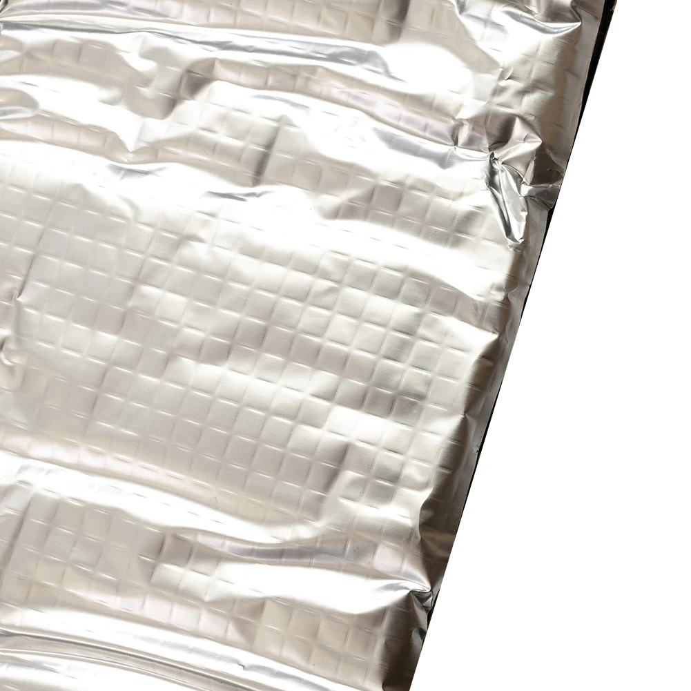 10mm Car Hood Insulation Sound Deadening Pad Heat Shield Thermal Mat Aluminum For Exterior Bulkhead, Firewall, Hood, Engine Comp
10mm Car Hood Insulation Sound Deadening Pad Heat Shield Thermal Mat Aluminum For Exterior Bulkhead, Firewall, Hood, Engine Comp