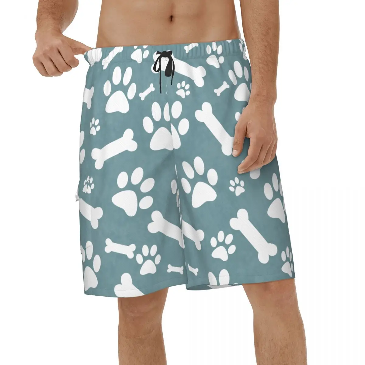 New Shorts Cute Animal Paw Pattern Summer Men's Beachwear Men Beach Shorts
New Shorts Cute Animal Paw Pattern Summer Men's Beachwear Men Beach Shorts
