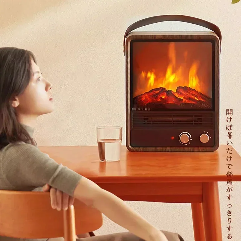 Simulated Charcoal Flame Heater, Heating and Cooling Dual-purpose Electric Heater, Household Energy-saving Fireplace, Indoor Fas
Simulated Charcoal Flame Heater, Heating and Cooling Dual-purpose Electric Heater, Household Energy-saving Fireplace, Indoor Fas