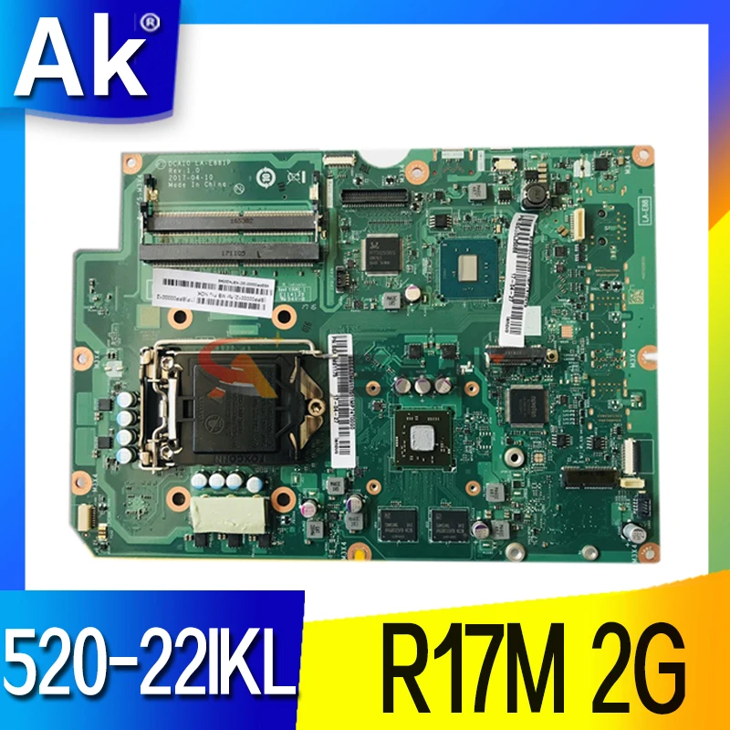 LA-E881P motherboard for Lenovo AIO 520-22IKL 520-24IKL independent motherboard Mainboard 01LM145 01LM146 Lake-S B250 R17M 2G
LA-E881P motherboard for Lenovo AIO 520-22IKL 520-24IKL independent motherboard Mainboard 01LM145 01LM146 Lake-S B250 R17M 2G
