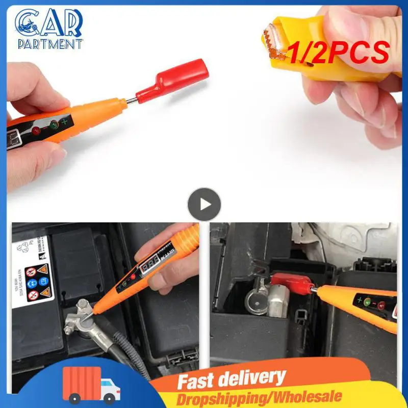 1/2PCS Car Electrical Circuit Test Pen Self Diagnosis Digital Display Voltage Test Pen Power Probe Pencil Car Diagnostic Tools
1/2PCS Car Electrical Circuit Test Pen Self Diagnosis Digital Display Voltage Test Pen Power Probe Pencil Car Diagnostic Tools