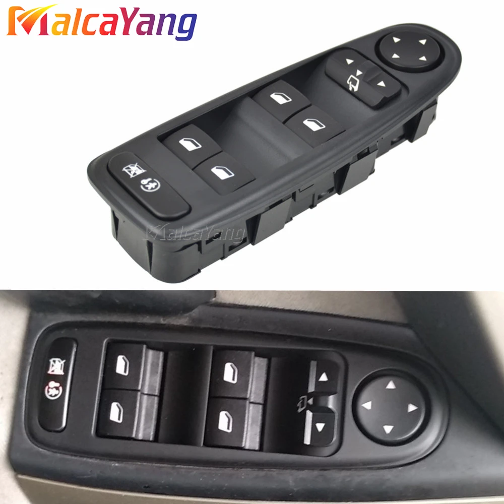 For Citroen C4 Grand Picasso 2007-2014 Electric Power Window Regulator Master Switch Mirror Control Button 96639383ZD 6554.YH
For Citroen C4 Grand Picasso 2007-2014 Electric Power Window Regulator Master Switch Mirror Control Button 96639383ZD 6554.YH
