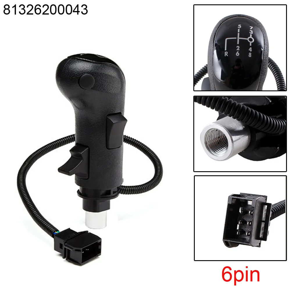 New Arrived Car 6Pin Truck Electric Gear Shift Knob 8 Speed+R Gear Lever Shift Head For MAN TGA TGX TGS Truck Accessories
New Arrived Car 6Pin Truck Electric Gear Shift Knob 8 Speed+R Gear Lever Shift Head For MAN TGA TGX TGS Truck Accessories