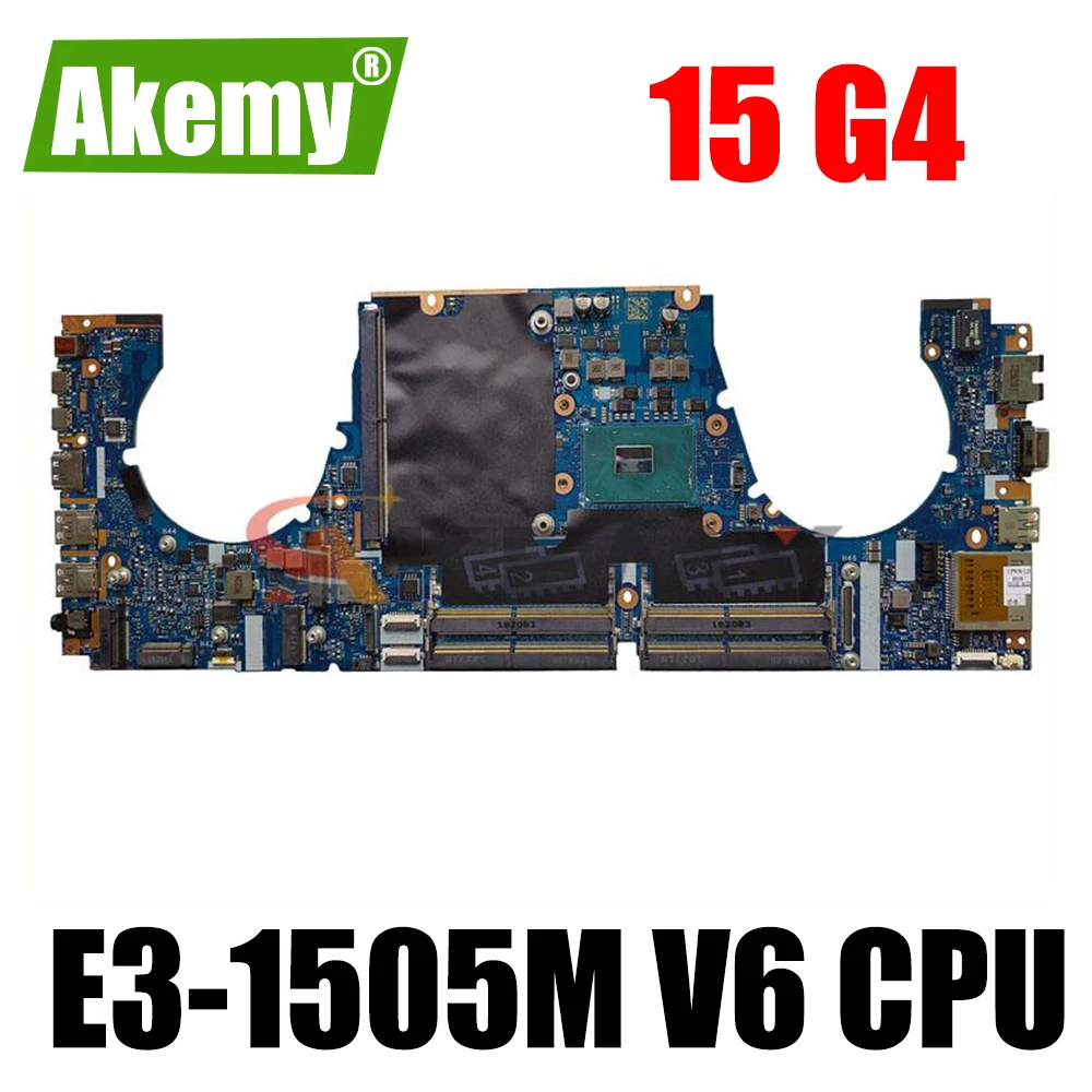 Akemy For HP ZBOOK 15 G4 LA-E161P laptop mainboard motherboard 15 G4 original mainboard with E3-1505M V6 CPU 921049-601 test ok
Akemy For HP ZBOOK 15 G4 LA-E161P laptop mainboard motherboard 15 G4 original mainboard with E3-1505M V6 CPU 921049-601 test ok