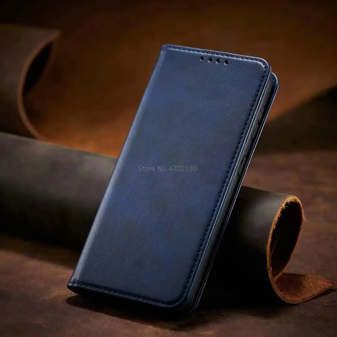 Кожаный магнитный чехол-книжка для TP-Link Neffos C9 Max C9S X9 C9A C5A N1 X1 Lite Y5 Y5i Y5S Y6 Y7 C7 C5 Plus X20 Pro
