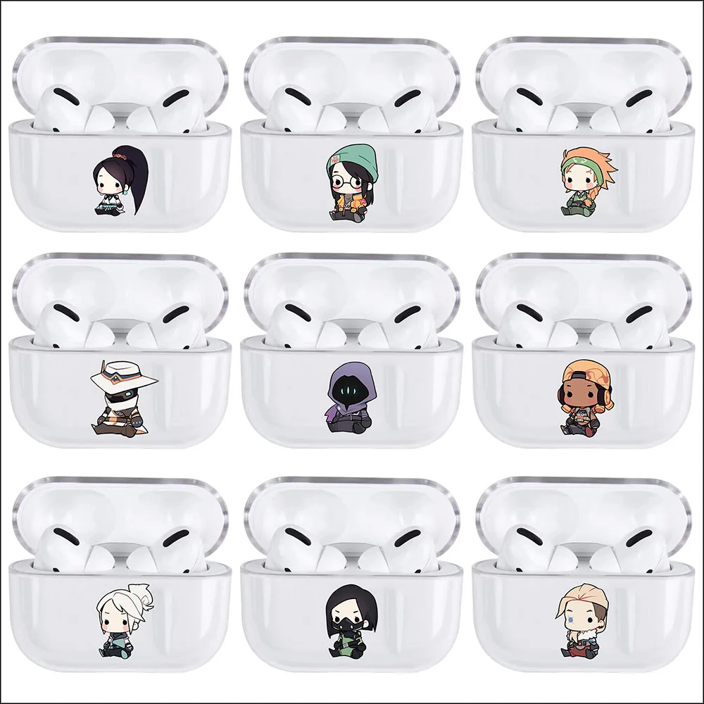 Милый мультяшный чехол Valorant для AirPods 1 2 Gen Hellfire Club, мягкий мультяшный чехол для наушников AirPods 3 Pro
Милый мультяшный чехол Valorant для AirPods 1 2 Gen Hellfire Club, мягкий мультяшный чехол для наушников AirPods 3 Pro
