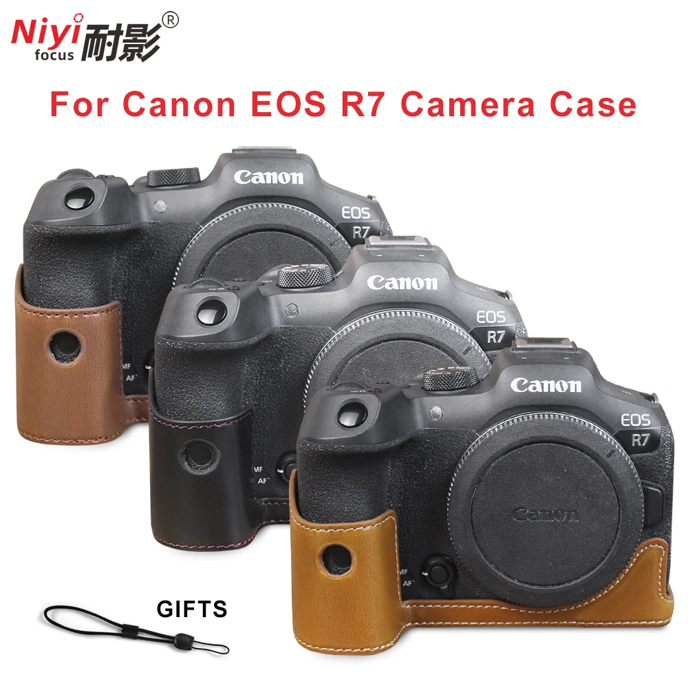 Camera Half Body Leather Case for Canon EOS R6 Bottom Battery Opening Leather Camera Case Fashion Half Bag Canon EOS R6
Camera Half Body Leather Case for Canon EOS R6 Bottom Battery Opening Leather Camera Case Fashion Half Bag Canon EOS R6