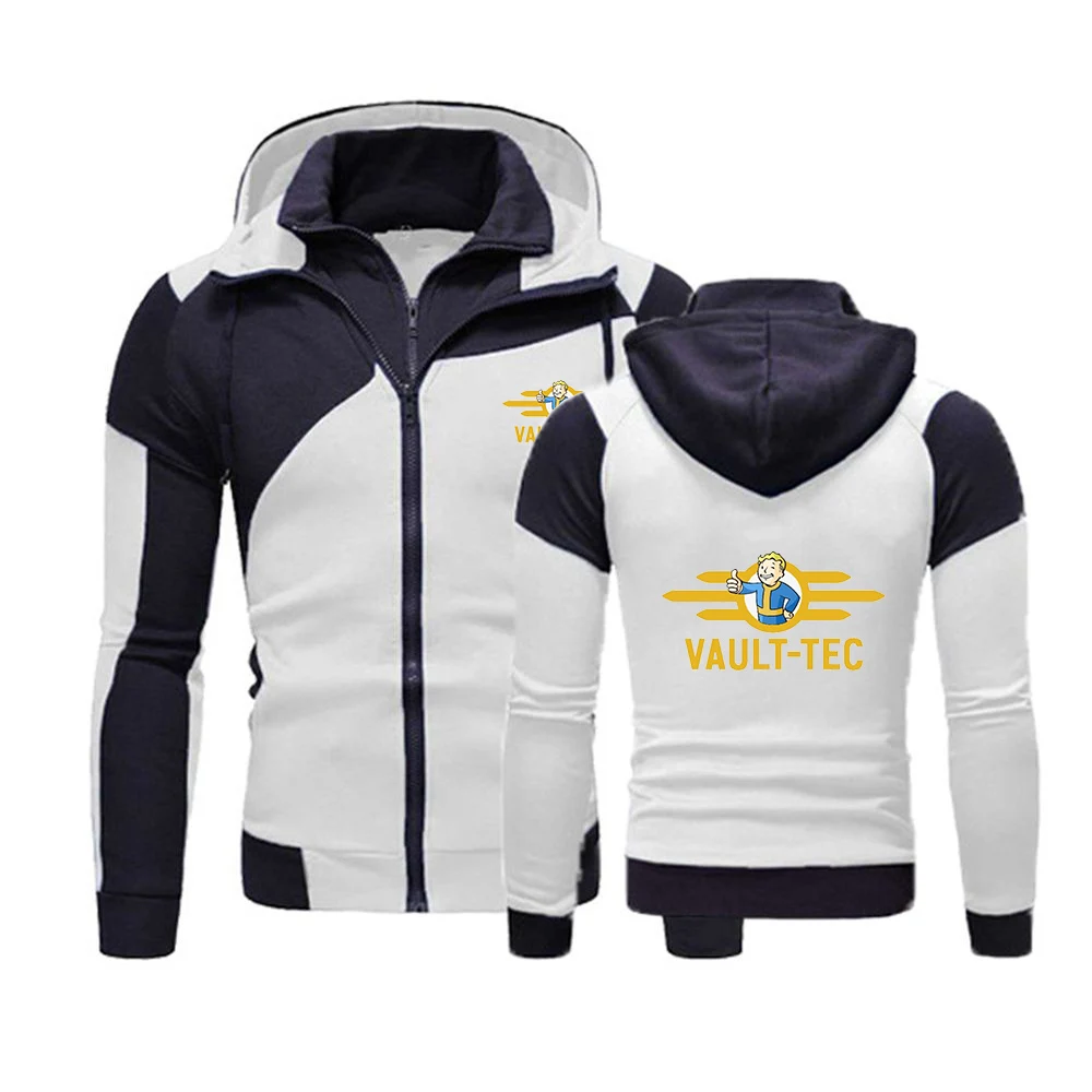 2022 Vault Tec Logo Video Game Fallout 2 3 4 Men's Fashion Double Zip Hoodie Spring Autumn Jacket Hooded Zipper Sweatshirt
2022 Vault Tec Logo Video Game Fallout 2 3 4 Men's Fashion Double Zip Hoodie Spring Autumn Jacket Hooded Zipper Sweatshirt