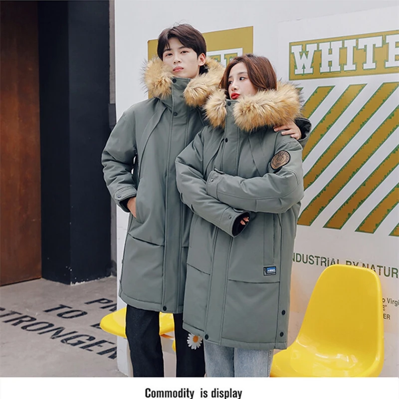 Куртка-пуховик Мужская средней длины, модный пуховик с большим меховым воротником и капюшоном, свободная ветровка с большими карманами, пальто для снега
Куртка-пуховик Мужская средней длины, модный пуховик с большим меховым воротником и капюшоном, свободная ветровка с большими карманами, пальто для снега