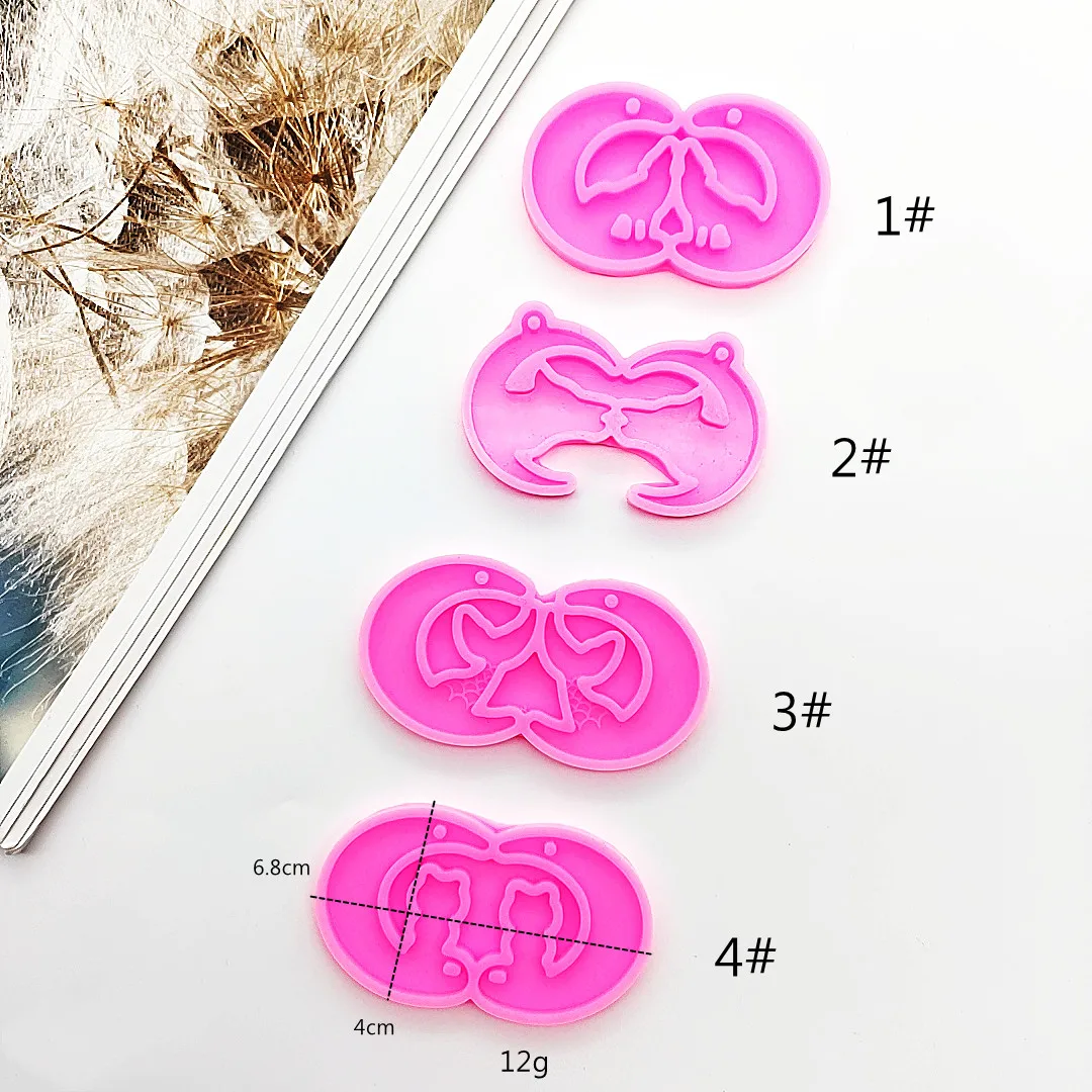 Diy Super Glossy Resin Mold Moon Wolf/Cat Earring Epoxy Craft Silicone Molds Polymer Clay Mould DIY Necklace Jewelry Making
Diy Super Glossy Resin Mold Moon Wolf/Cat Earring Epoxy Craft Silicone Molds Polymer Clay Mould DIY Necklace Jewelry Making
