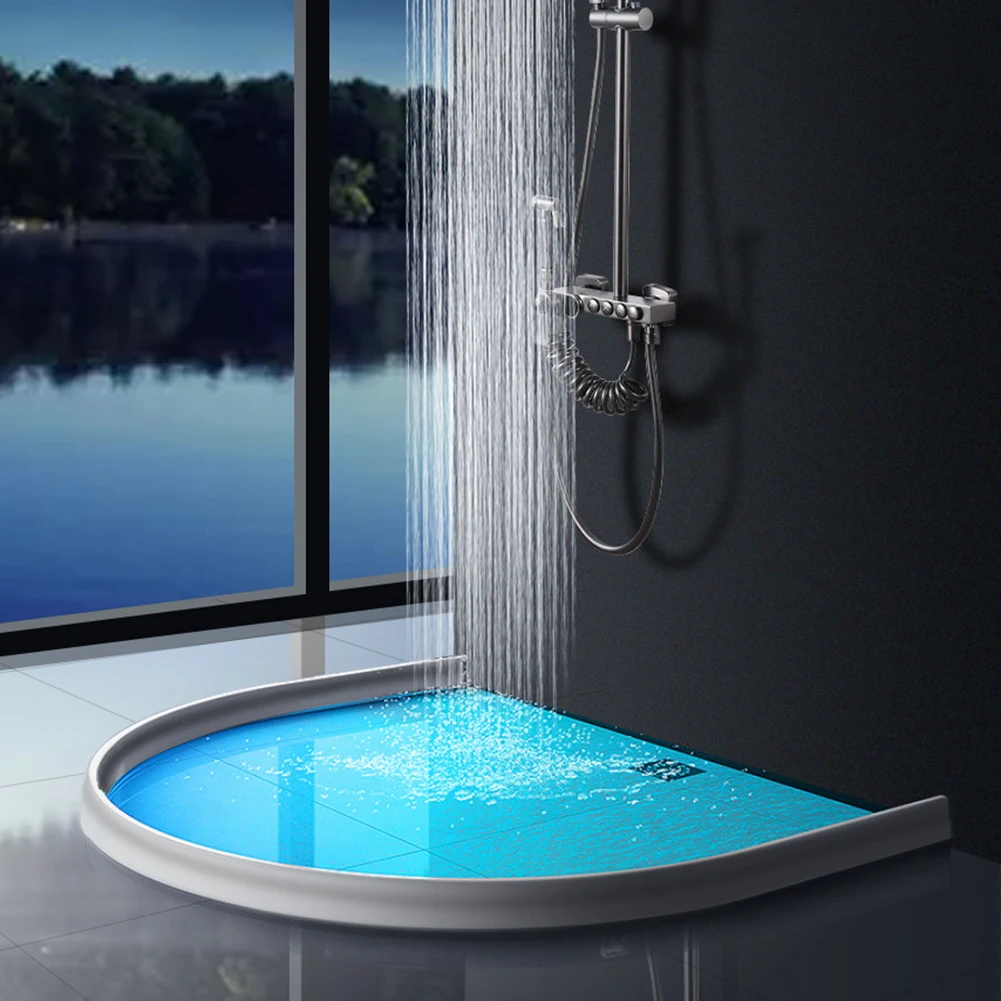 100/200/300/400cm Bathroom Retention Water Barrier Strip Basin Water Stopper Water Retaining Strip Dry & Wet Separation Strip Ba
100/200/300/400cm Bathroom Retention Water Barrier Strip Basin Water Stopper Water Retaining Strip Dry & Wet Separation Strip Ba