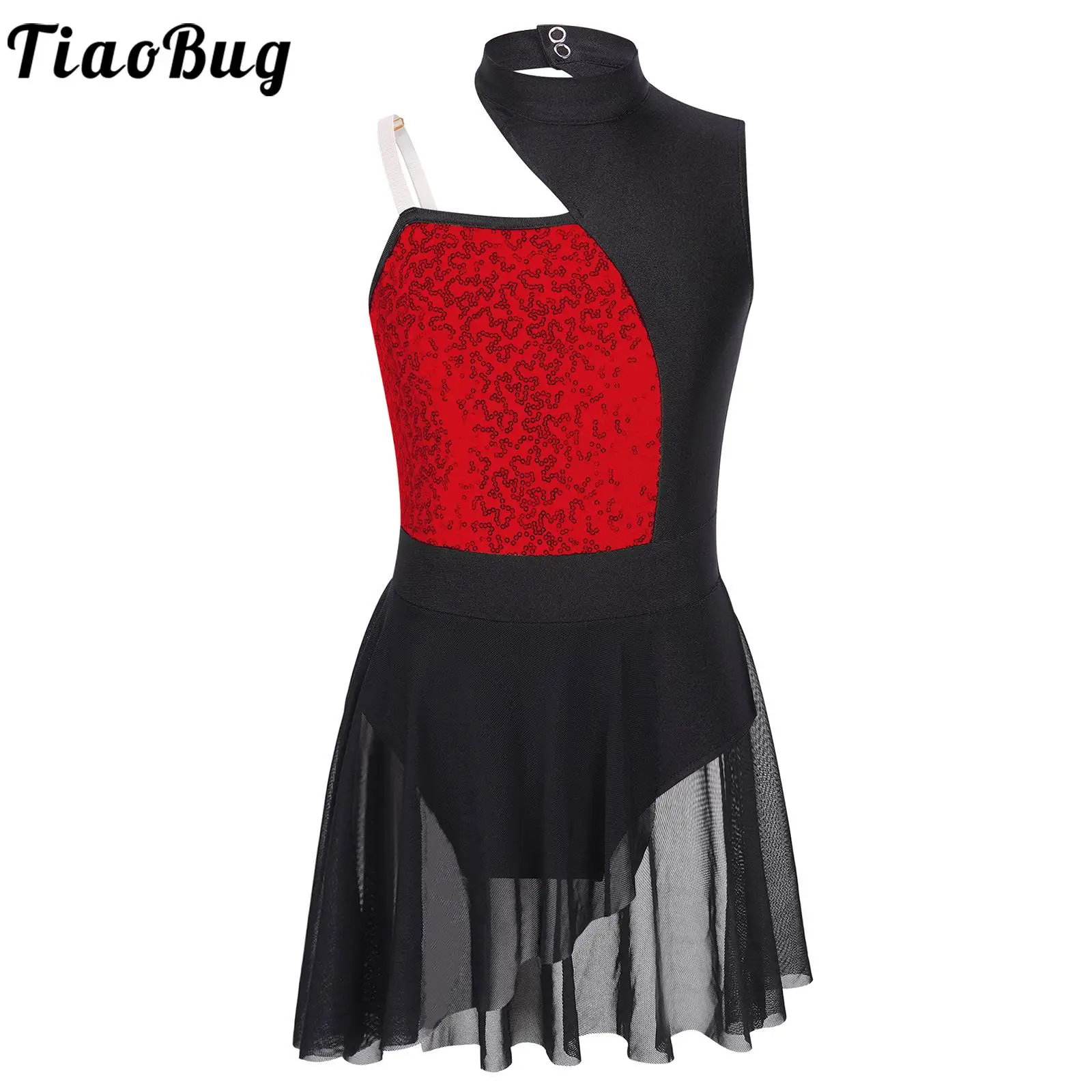 Girls Shiny Sequins Dance Leotard Ballet Dress Kids Sleeveless Gymnastic Bodysuit Performance Costume Figure Ice Skating Dresses
Girls Shiny Sequins Dance Leotard Ballet Dress Kids Sleeveless Gymnastic Bodysuit Performance Costume Figure Ice Skating Dresses