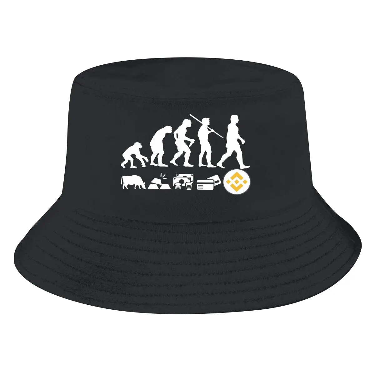 Evolution of Money BNB Unisex Bucket Hats Binance Hip Hop Fishing Sun Cap Fashion Style Designed
Evolution of Money BNB Unisex Bucket Hats Binance Hip Hop Fishing Sun Cap Fashion Style Designed
