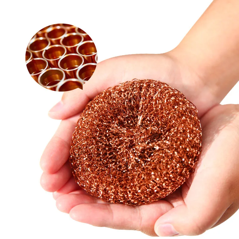 Brass red copper wire scourer cleaning ball pot washing ball never rust durable household cleaning ball
Brass red copper wire scourer cleaning ball pot washing ball never rust durable household cleaning ball