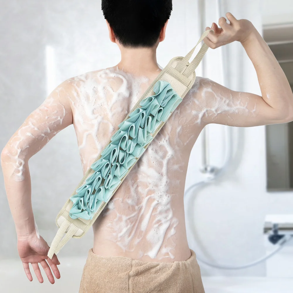 Bath Towel Body Scrub Massage Cleaning Brush Long Handle Dead Skin Remover Shower Tool Double Sided Body Exfoliating Strips
Bath Towel Body Scrub Massage Cleaning Brush Long Handle Dead Skin Remover Shower Tool Double Sided Body Exfoliating Strips