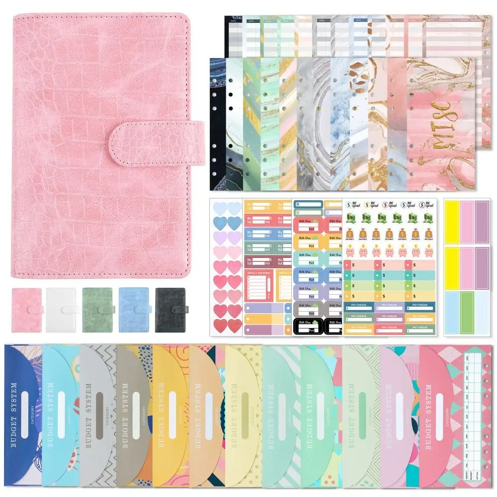 Daily Weekly Planner A6 Budget Ring Binders Set Financial Management Money Saving Budget Binder Planner Habit Cultivation
Daily Weekly Planner A6 Budget Ring Binders Set Financial Management Money Saving Budget Binder Planner Habit Cultivation