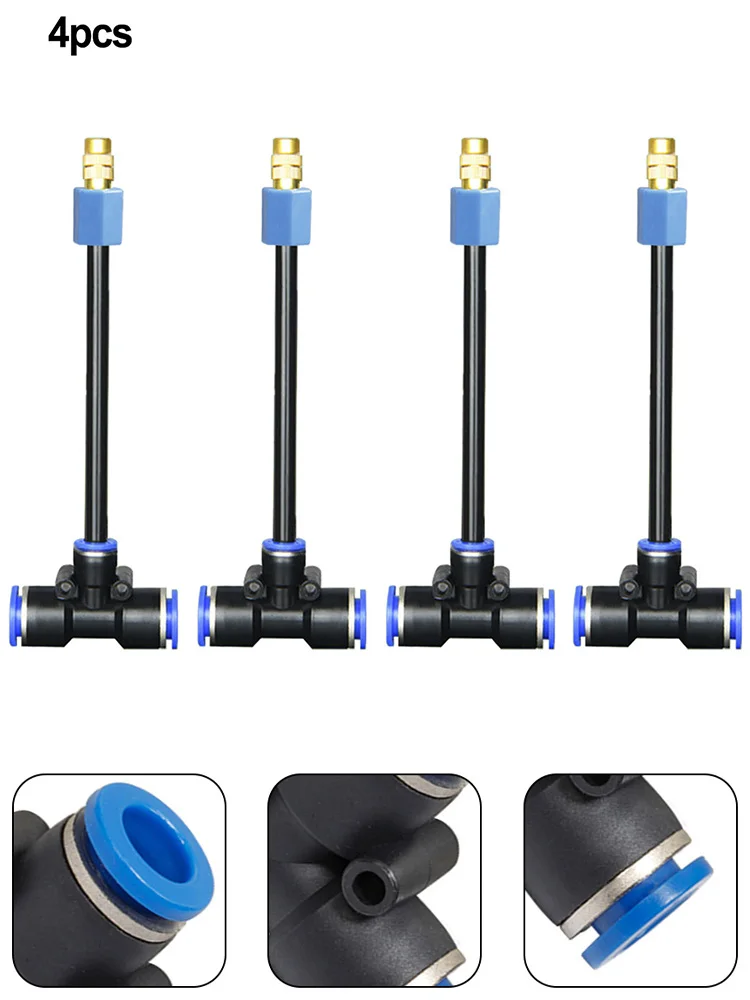 4pcs Multi-angle Spray Set Adjustable Universal Atomizing Nozzle Cooling Dust Removal Watering Spray For Garden Balcony Pot
4pcs Multi-angle Spray Set Adjustable Universal Atomizing Nozzle Cooling Dust Removal Watering Spray For Garden Balcony Pot
