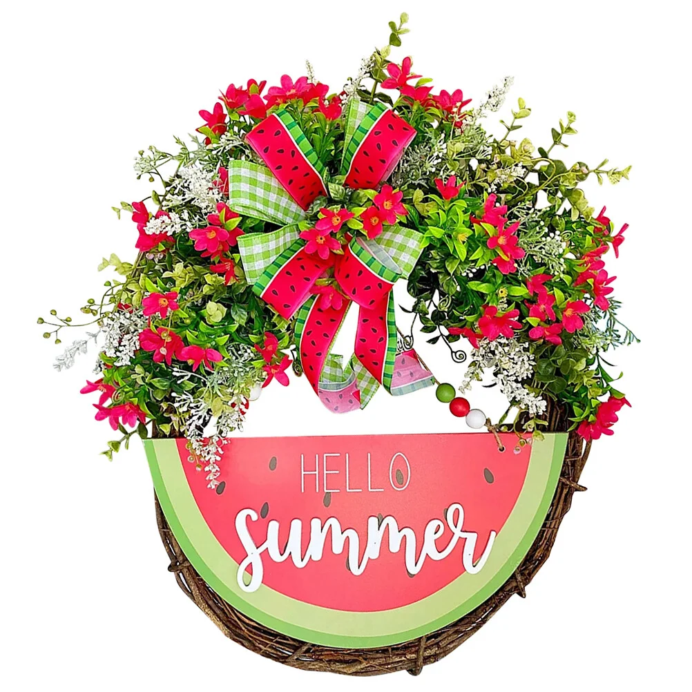 Декоративный женский висячий венок, летний венок для окна, передней двери
Декоративный женский висячий венок, летний венок для окна, передней двери