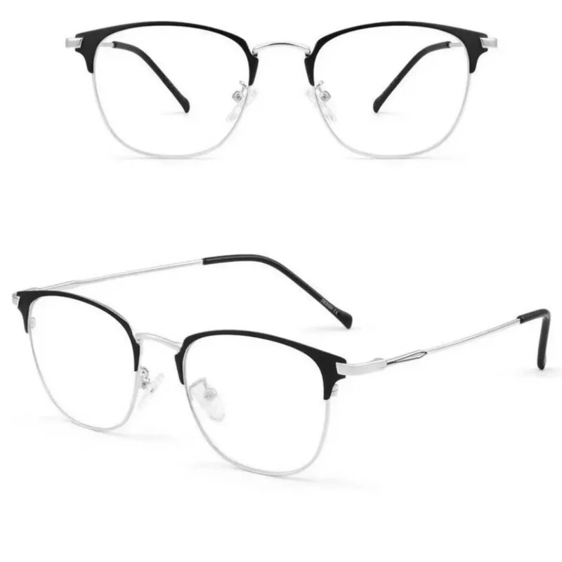 Protection against Blue Light Radiation Myopia Glasses Men Korean Style Trendy Plain Glasses Frame Glasses Frame Women 
Protection against Blue Light Radiation Myopia Glasses Men Korean Style Trendy Plain Glasses Frame Glasses Frame Women
