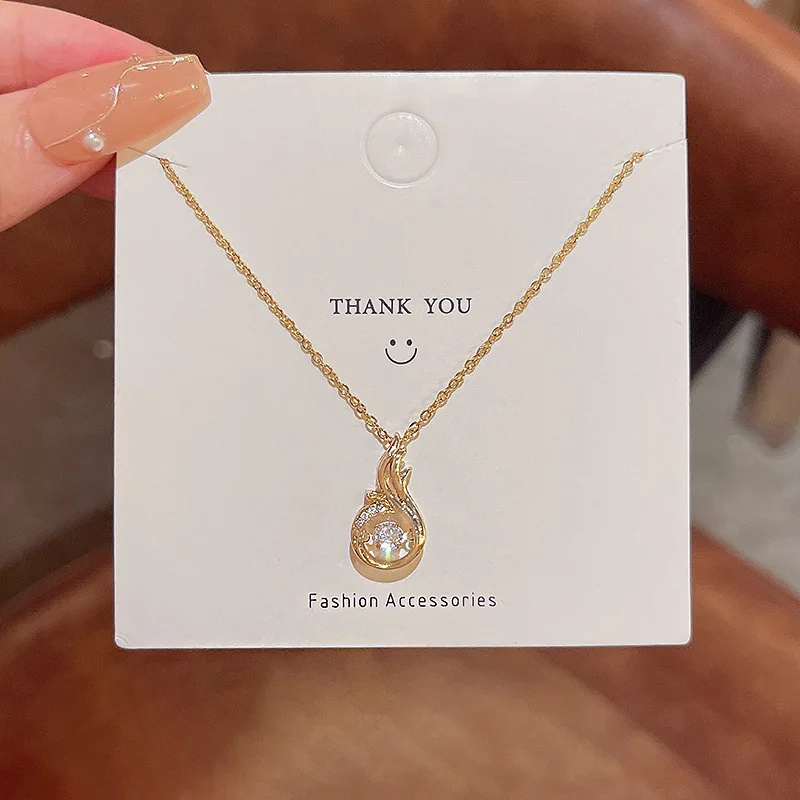 Light Luxury Niche Advanced Design Sense Beating Heart Titanium Steel Necklace Female Exquisite Zircon Pendant Clavicle Chain
Light Luxury Niche Advanced Design Sense Beating Heart Titanium Steel Necklace Female Exquisite Zircon Pendant Clavicle Chain