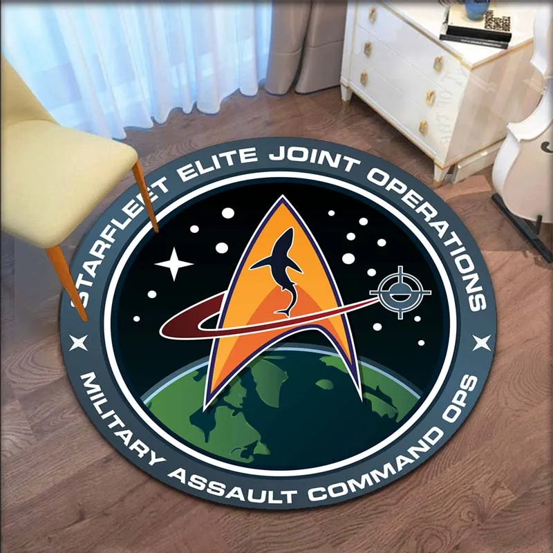 Star Trek Logo Area Round Rug Decorative Living Room Carpet Door Mat Souvenier Home Decoration Carpets for Living Room Carpets
Star Trek Logo Area Round Rug Decorative Living Room Carpet Door Mat Souvenier Home Decoration Carpets for Living Room Carpets