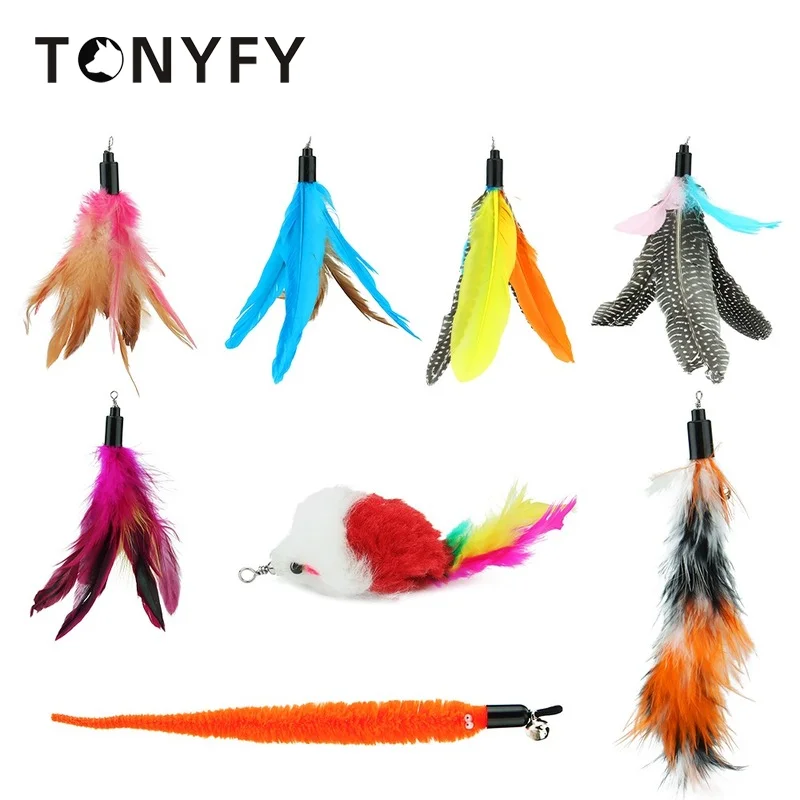 8pcs/Set Feather Cat Toy DIY Cat Stick Replace Mouse Teaser Stick Replacement Pet Accessories Funny Kitten Catch Interactive Toy
8pcs/Set Feather Cat Toy DIY Cat Stick Replace Mouse Teaser Stick Replacement Pet Accessories Funny Kitten Catch Interactive Toy