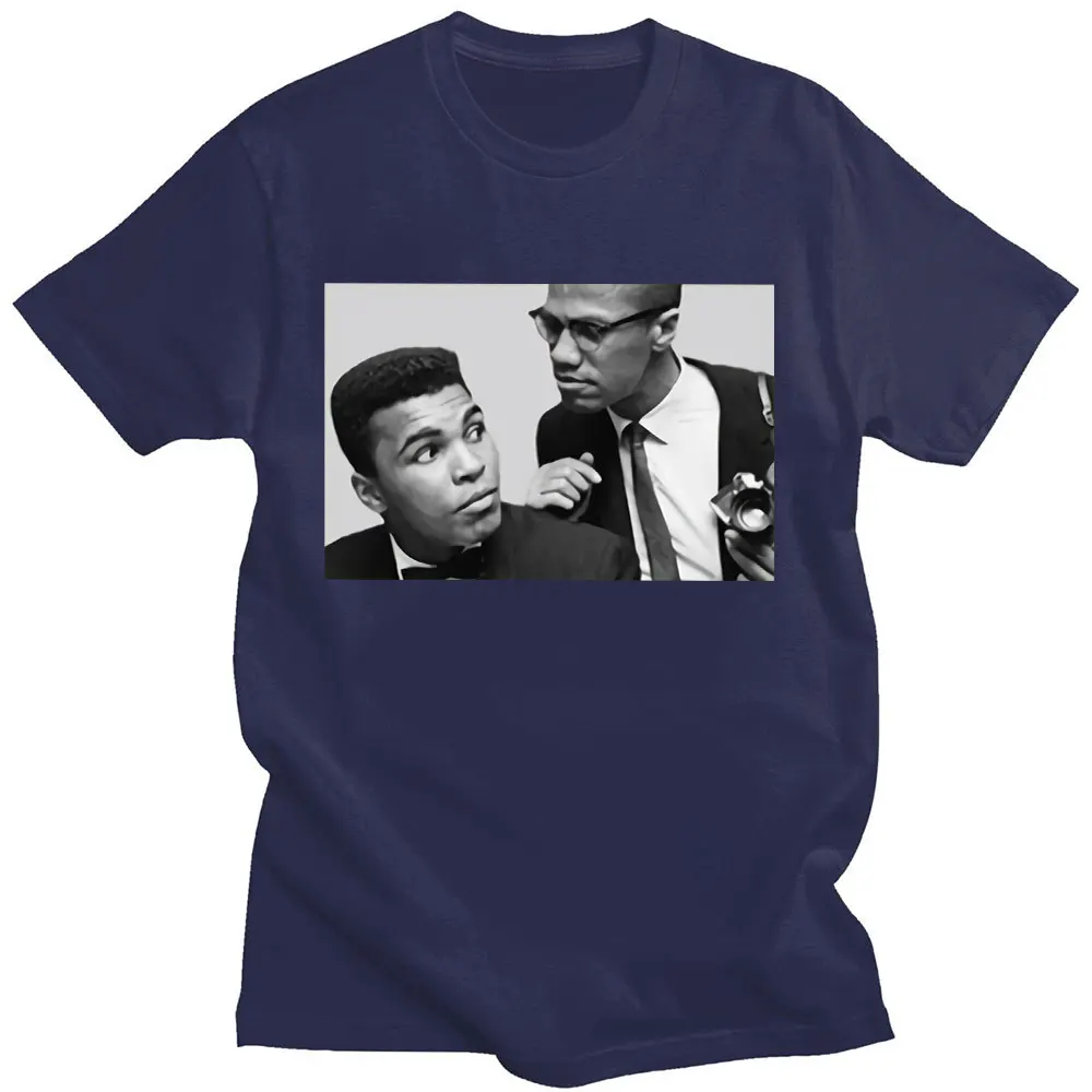 Muhammad Ali Boxer Boxinger Malcolm X The Greatest Gothic T-shirts Men's Women's Cotton Short Sleeve T-Shirt Harajuku Streetwear
Muhammad Ali Boxer Boxinger Malcolm X The Greatest Gothic T-shirts Men's Women's Cotton Short Sleeve T-Shirt Harajuku Streetwear