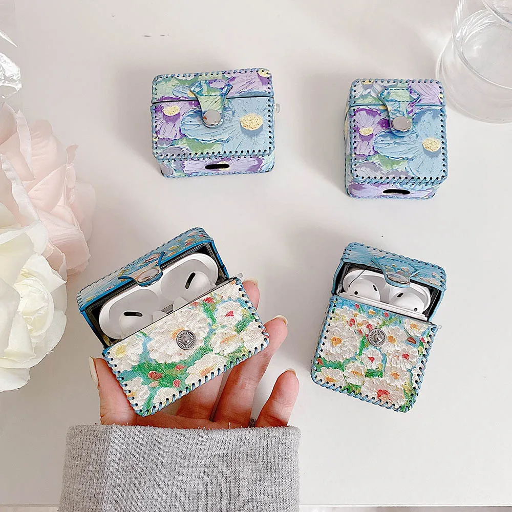 Картина маслом Хризантема Граффити Луна Кожаный чехол для AirPods 1 2 Pro 3 Защитная сумка для наушников Зарядная коробка Крышка Fundas
Картина маслом Хризантема Граффити Луна Кожаный чехол для AirPods 1 2 Pro 3 Защитная сумка для наушников Зарядная коробка Крышка Fundas