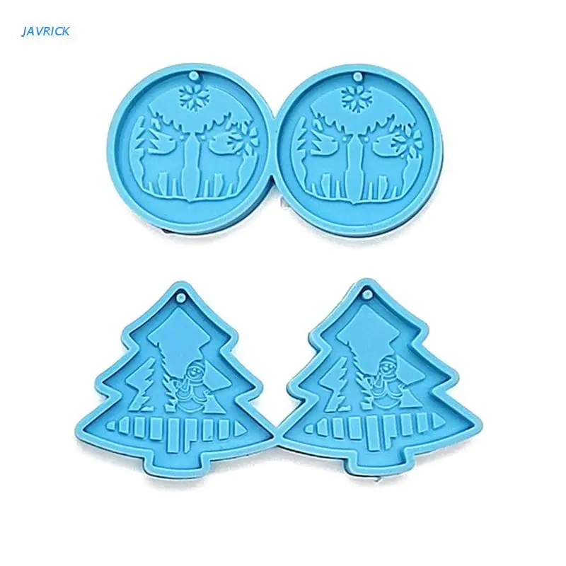 2Pcs Christmas Pendant Combination Earrings Mold Christmas Pendant Silicone Mold Home Decoration Mold Suitable for Women
2Pcs Christmas Pendant Combination Earrings Mold Christmas Pendant Silicone Mold Home Decoration Mold Suitable for Women