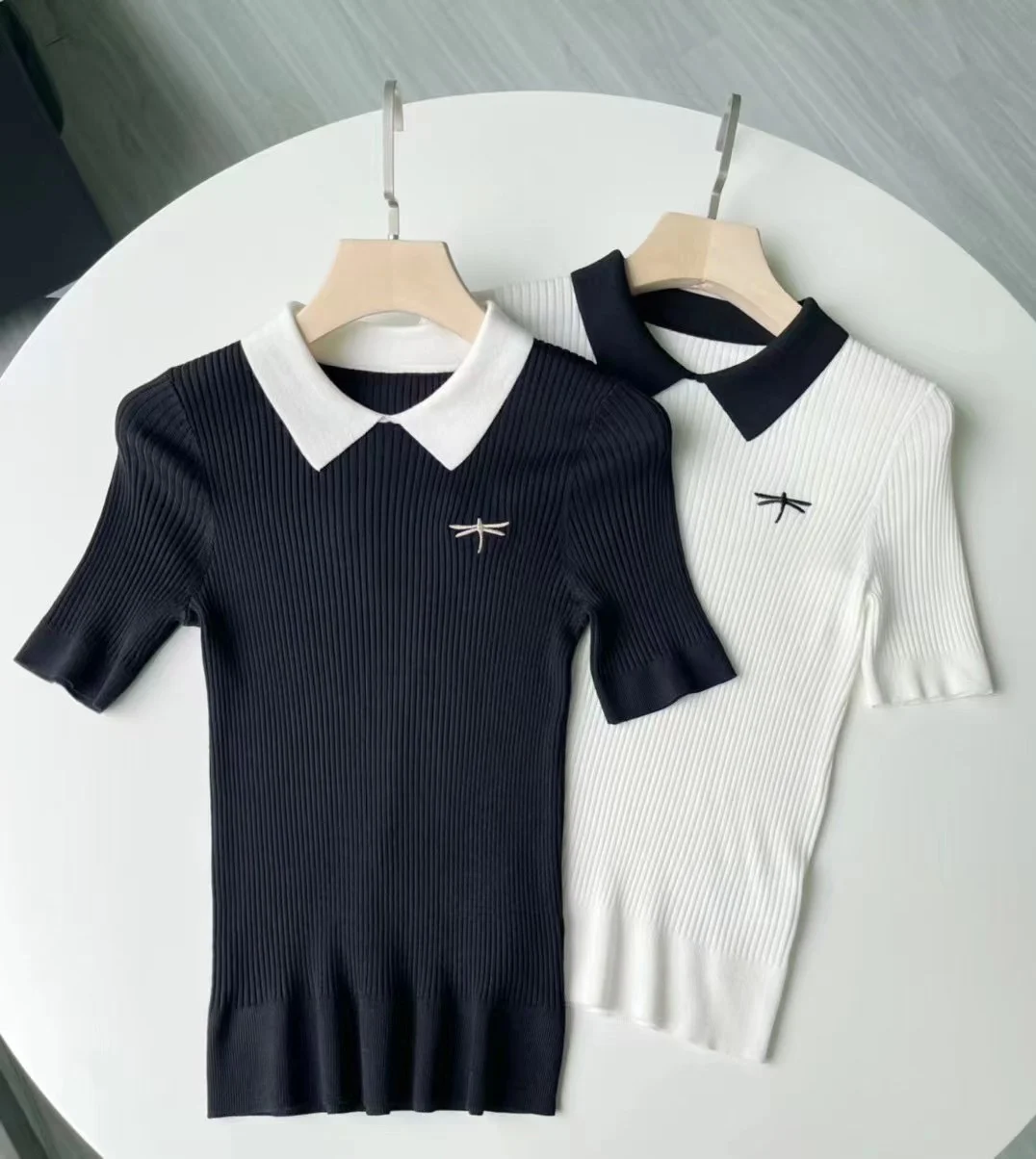 Female Clothing Shirt Top Women Blouse Clothing Woman Clothes Fashion 2022 Women's Shirt Elastic Dragonfly Embroidery Polo Shirt
Female Clothing Shirt Top Women Blouse Clothing Woman Clothes Fashion 2022 Women's Shirt Elastic Dragonfly Embroidery Polo Shirt