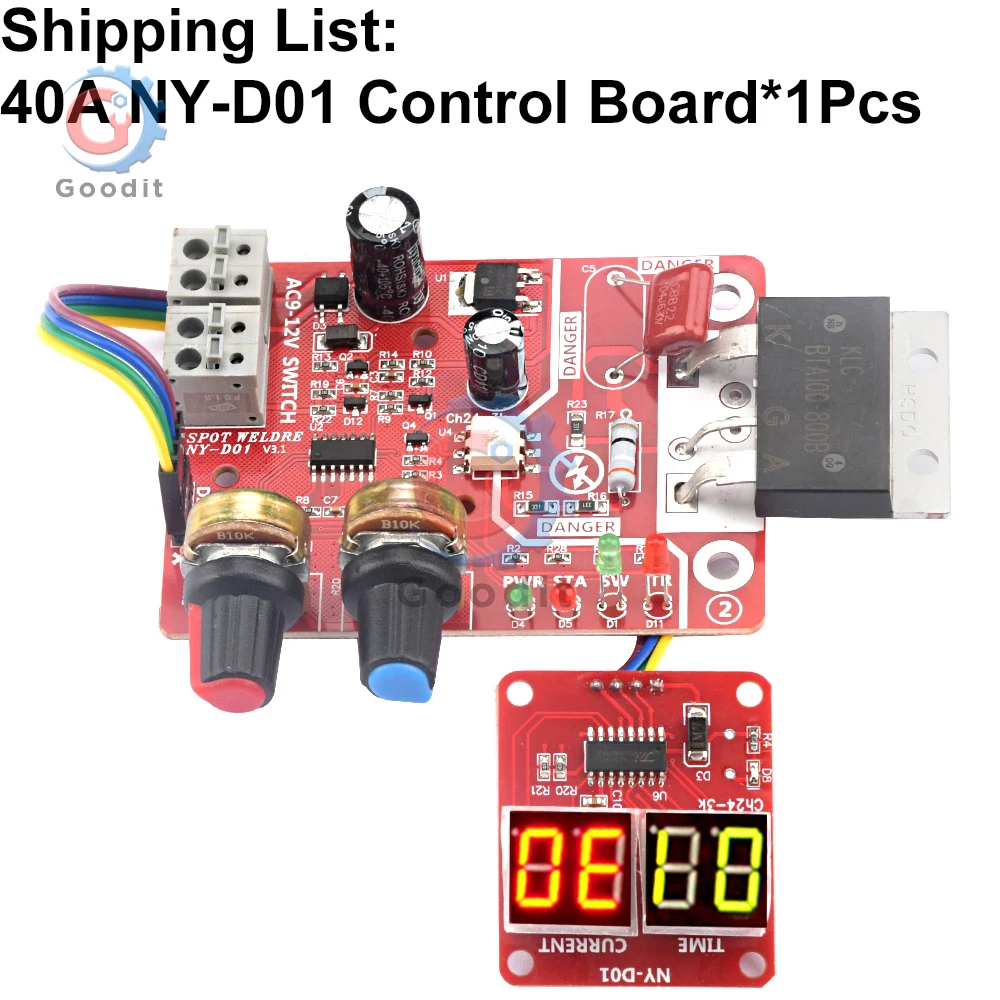 Плата управления аппарата точечной сварки 40A/100A
Плата управления аппарата точечной сварки 40A/100A
