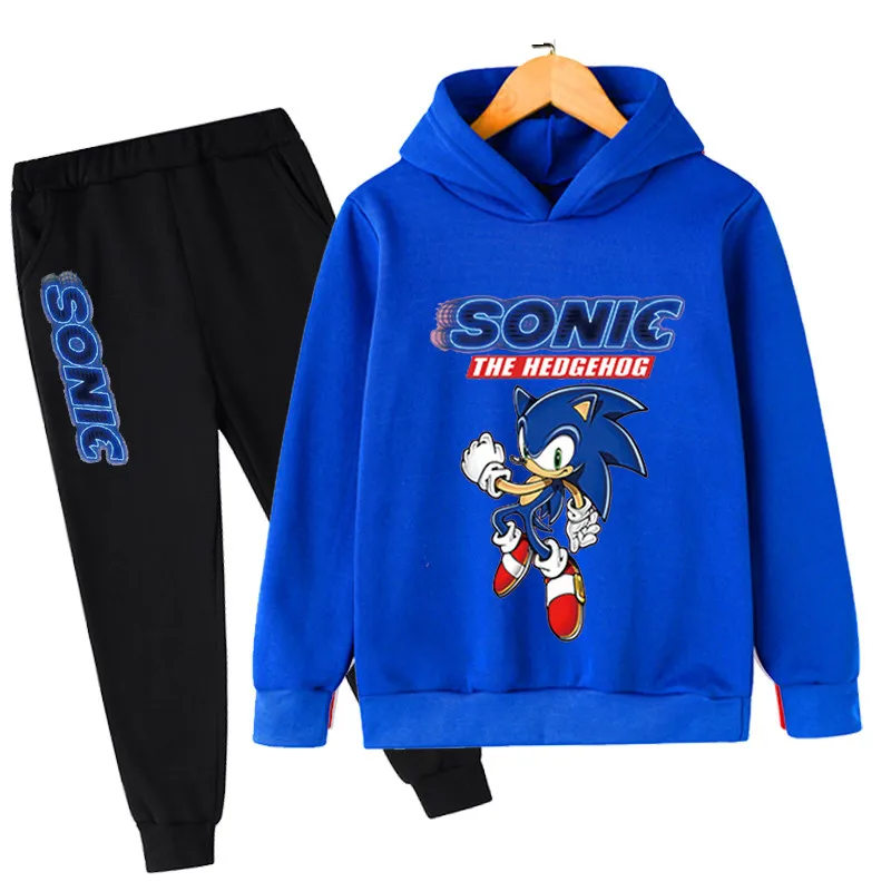 Autumn Cotton Long Sleeves Hoodies Clothes Tops + Pants Baby Toddler Boy Clothing Sets Kids Children Boys Sonic Outfits Suits
Autumn Cotton Long Sleeves Hoodies Clothes Tops + Pants Baby Toddler Boy Clothing Sets Kids Children Boys Sonic Outfits Suits