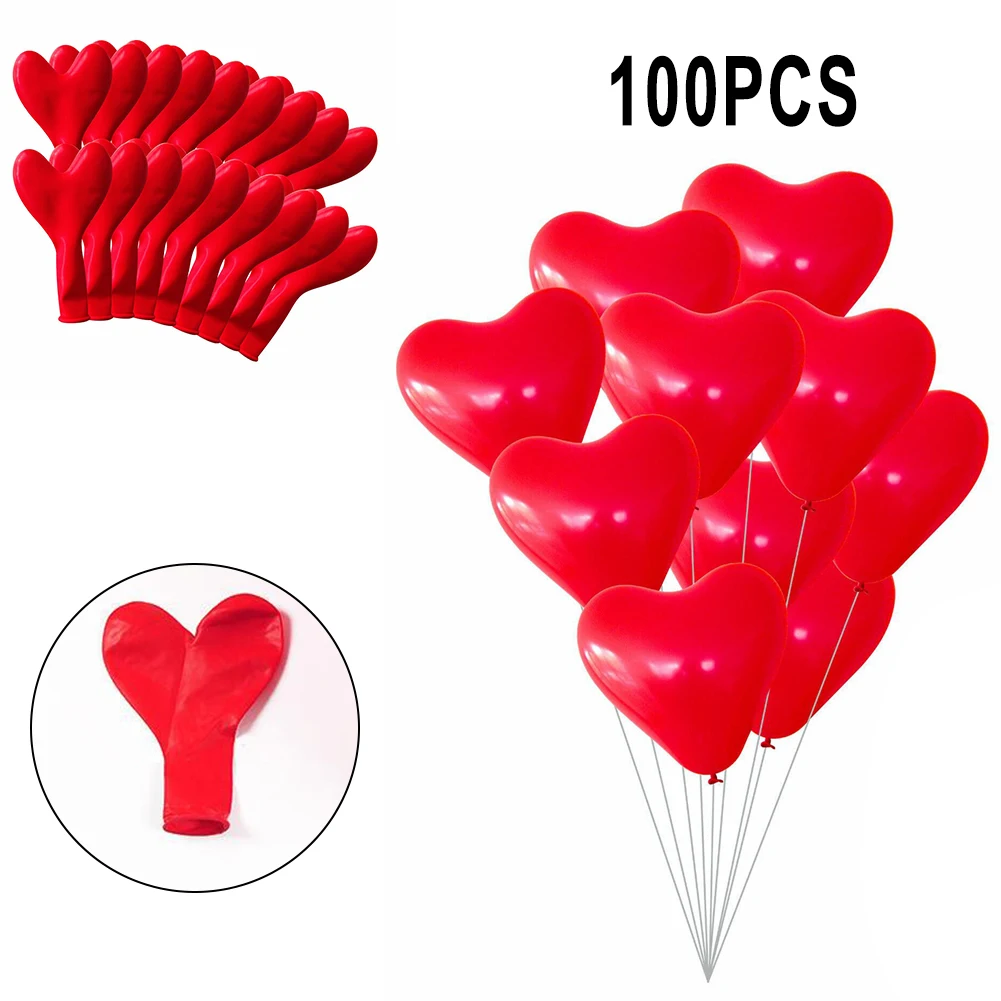 100pcs Heart Shaped Pomegranate Red Latex Balloon Wedding Globos Birthday House New Year Party Decorations Valentines Gift
100pcs Heart Shaped Pomegranate Red Latex Balloon Wedding Globos Birthday House New Year Party Decorations Valentines Gift