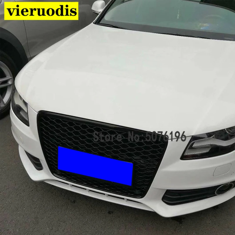 A4 B8 Honeycomb Hood Grill with Emblem Logo Front Bumper Mesh Grill Grilld For Audi A4 S4 RS4 2009 2010 2011 2012
A4 B8 Honeycomb Hood Grill with Emblem Logo Front Bumper Mesh Grill Grilld For Audi A4 S4 RS4 2009 2010 2011 2012