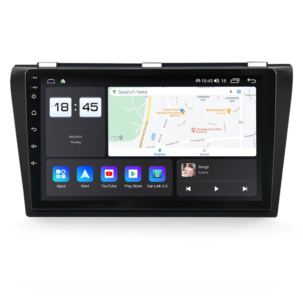 Автомагнитола M6 PRO на android, с экраном 9 дюймов, GPS, BT, с камерой для Mazda 3 2004-2009
Автомагнитола M6 PRO на android, с экраном 9 дюймов, GPS, BT, с камерой для Mazda 3 2004-2009