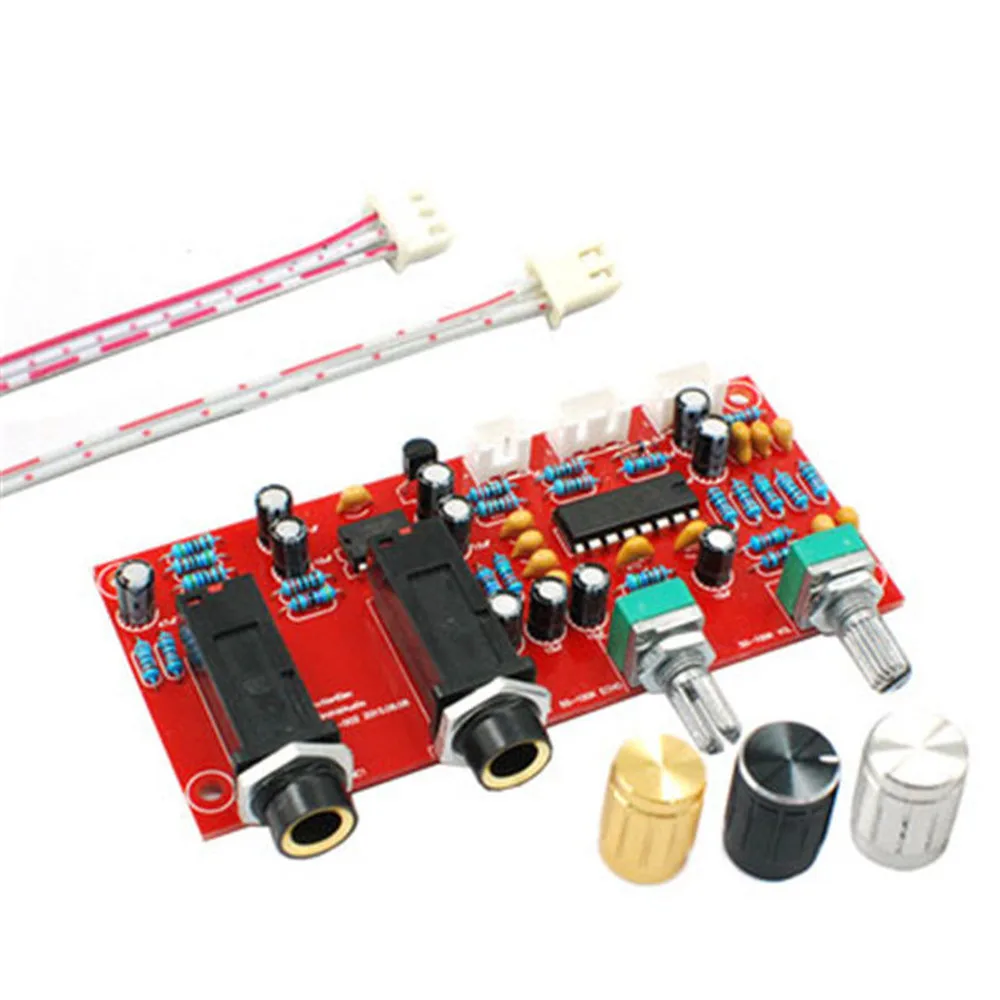 DIY PT2399 Digital Microphone Amplifier Board Karaoke Plate Reverb Preamplifier Reverberator Suite Components NE5532
DIY PT2399 Digital Microphone Amplifier Board Karaoke Plate Reverb Preamplifier Reverberator Suite Components NE5532