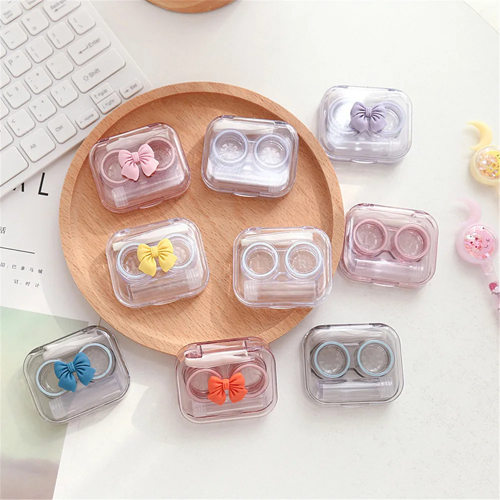 2023 Transparent Contact Lens Case Portable Travel Contact Lens Storage Box For Makeup Beauty Pupil Box Tweezer Sticks Container
2023 Transparent Contact Lens Case Portable Travel Contact Lens Storage Box For Makeup Beauty Pupil Box Tweezer Sticks Container