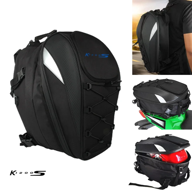 For BMW K1200S K1200 K 1200S 2003-2009 2008 2007 2006 Rear Motorcycle Backpack Bag Helmet Bag Waterproof Material Knight Tail
For BMW K1200S K1200 K 1200S 2003-2009 2008 2007 2006 Rear Motorcycle Backpack Bag Helmet Bag Waterproof Material Knight Tail