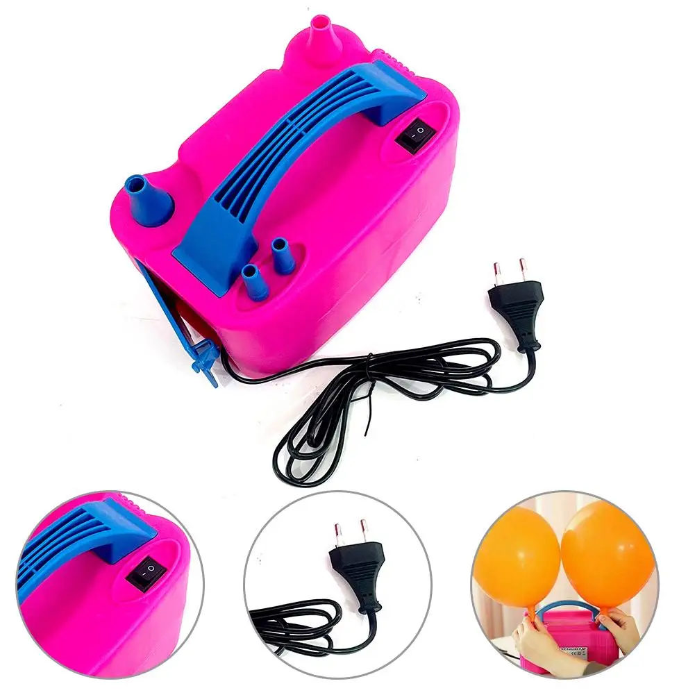 Portable High Voltage Double Hole Nozzle Electric Balloon Pump Electric Air Ball Pump All Style Inflator Balloon Pump Air Blower
Portable High Voltage Double Hole Nozzle Electric Balloon Pump Electric Air Ball Pump All Style Inflator Balloon Pump Air Blower