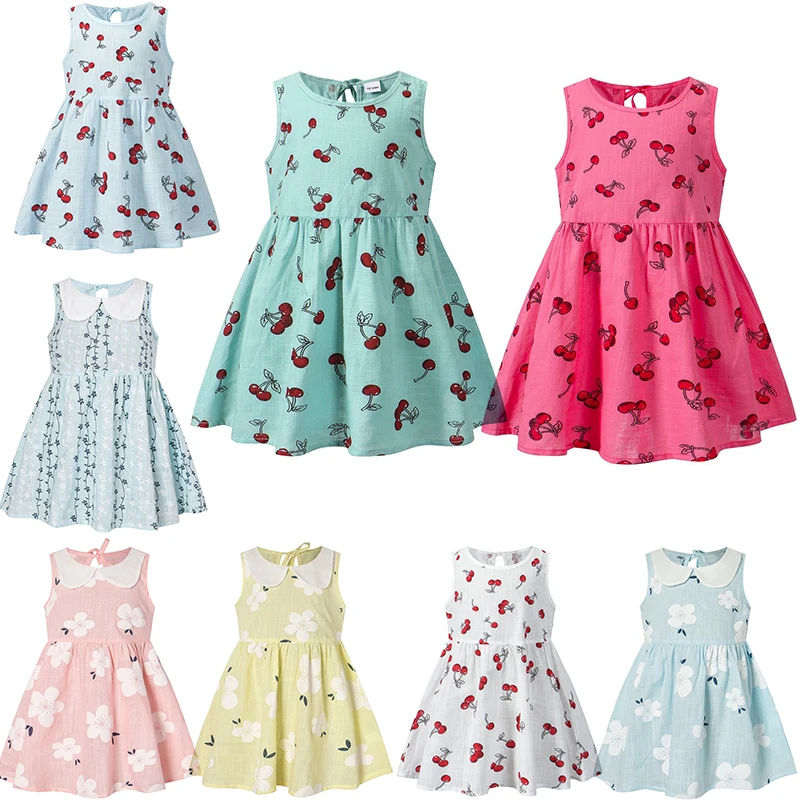 2023 Summer Korean Version Sleeveless Sleeveless Vest Dress Kids Cotton And Linen Princess Dress Baby Casual Dress
2023 Summer Korean Version Sleeveless Sleeveless Vest Dress Kids Cotton And Linen Princess Dress Baby Casual Dress